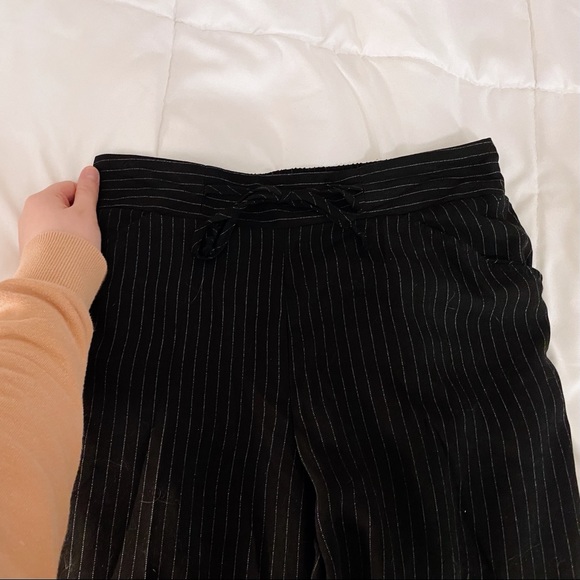 ☼ black striped pants - Picture 2 of 6